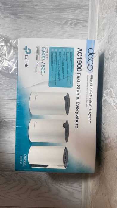 Роутер TP-Link Deco S7 AC1900 для дома и офиса