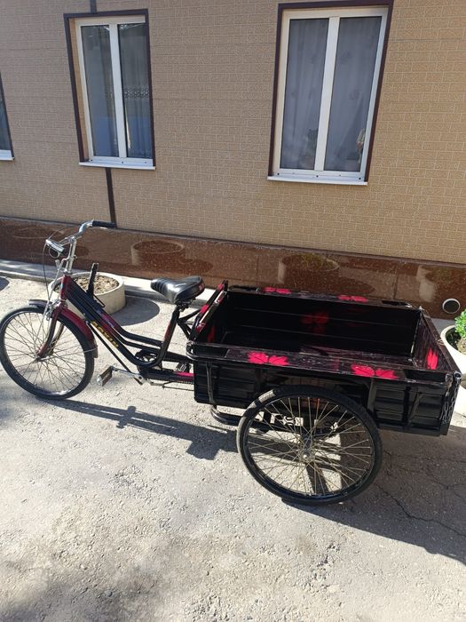 Велосипед с багажником