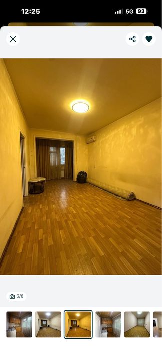 2/2/4 60м2 ЭКО базар, массив Ялангач