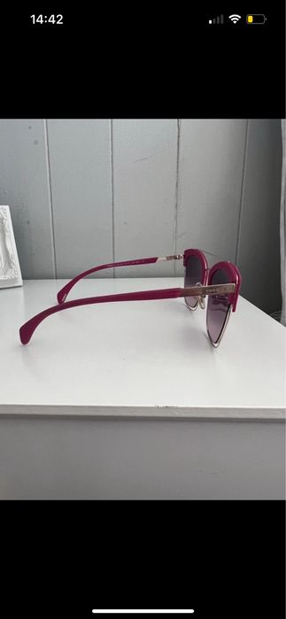 Ochelari Police roz cu auriu