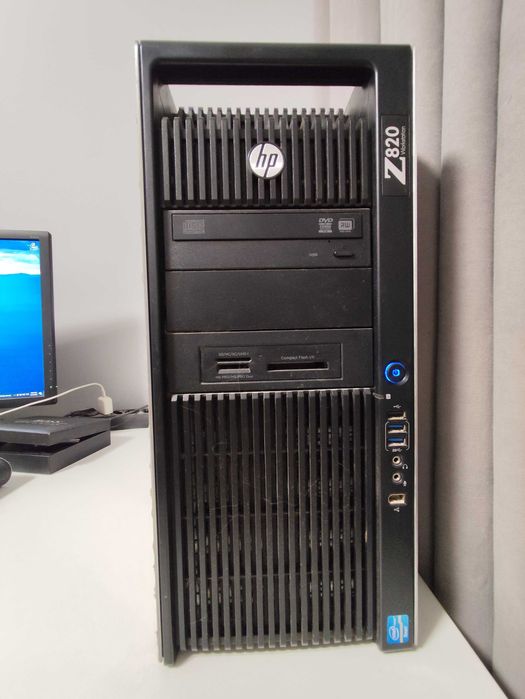 HP Z820 Workstation – 64GB RAM / Radeon RX 580 8GB / SSD + HDD