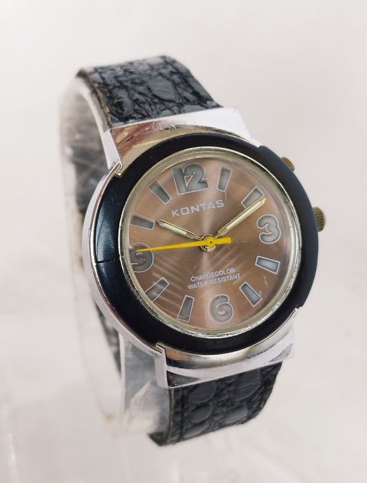 Ceas de damă Kontas Change colour cu quartz, din otel inoxidabil