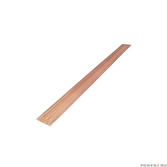 Sarma pentru sudura TIG, invelis de cupru cu adaos de mangan și