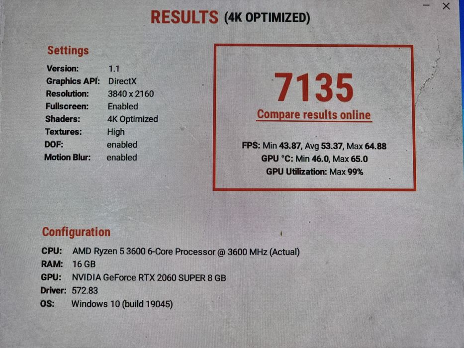 Геймърски Компютър/R5 3600/16GB RAM/SSD-512GB/RTX 2060 SUPER 8GB GDDR6