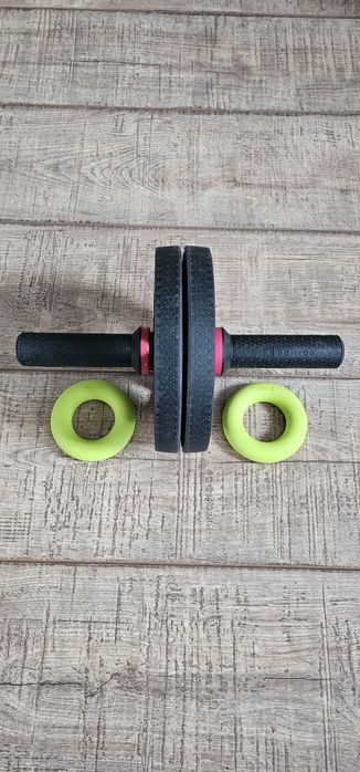 Roată abdominală și inele de rezistență Decathlon