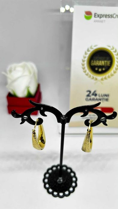 Cercei Aur 14K 3.39g (AG1 Alexandru B53870) - Garantie 2 ani!