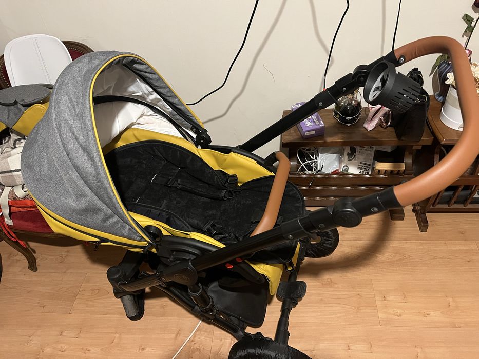Kоличка 3 в 1 Krausman, Nexxo Yellow