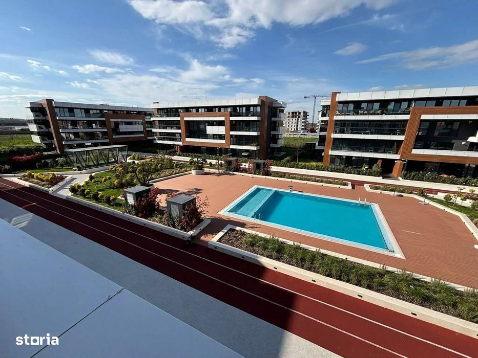 Apartament 2 Camere superb finisaje/mobila lux piscina exterioara