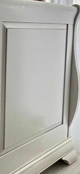 Patut alb din lemn masiv