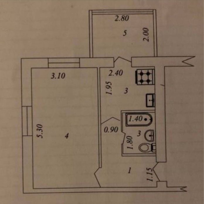1/3/4 метро Буюк Ипак йули Капиталбанк.всё есть. S=35м².Маклер