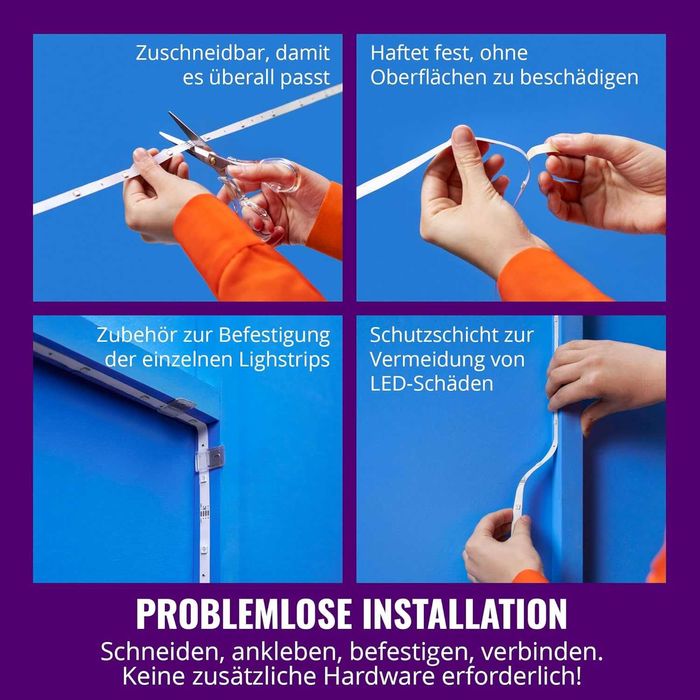 WiZ RGB LED лента 30M WiFi управление персонализируема 16 мил цвята