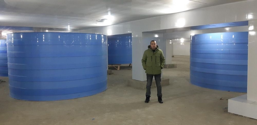 Для теплиц. Эко-ёмкости пластиковые для воды термостойкие, баки воды