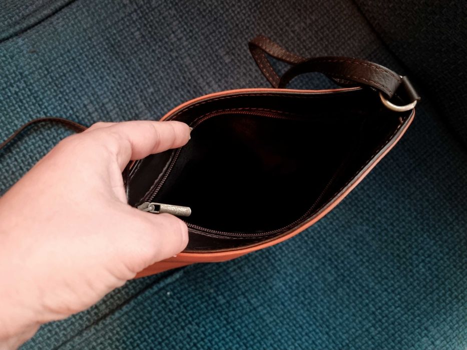 Дамска чанта Vera Pelle естествена кожа