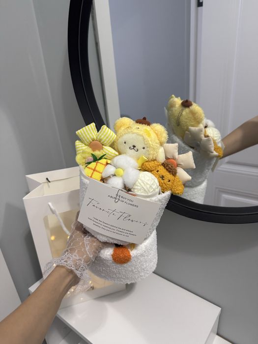 Букет из игрушек, игрушечный букет