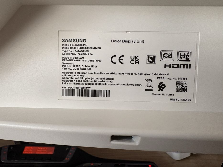 Monitor Gaming Curbat Samsung Odyssey Neo G9 49" Mini-LED 240Hz (S49AG950NU)