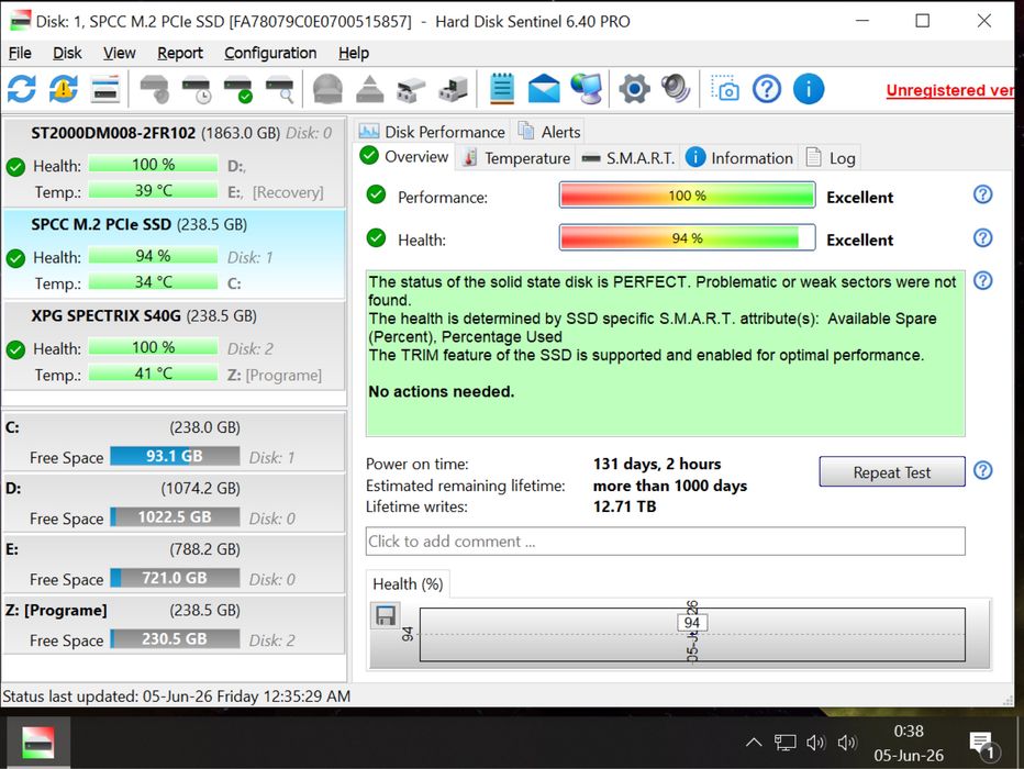 SSD M.2 NVMe Silicon Power 256GB