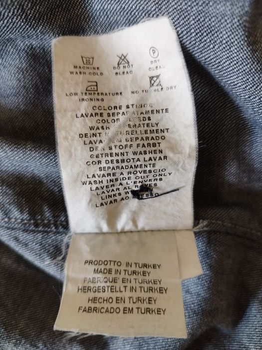 Джинсовая куртка бушлат Calvin Klein