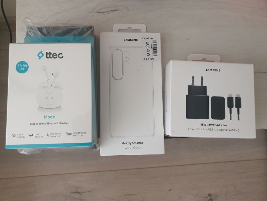 Samsung S25 нов с гаранция 256GB