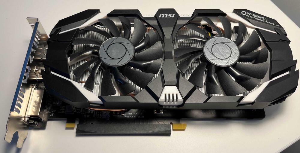 Placa video MSI GTX 1060 - 6GB