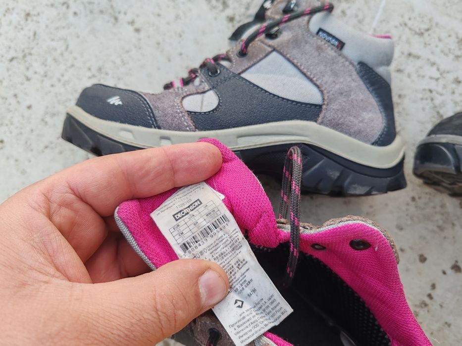 Ghete decathlon Quechua fete baieti marimea 33