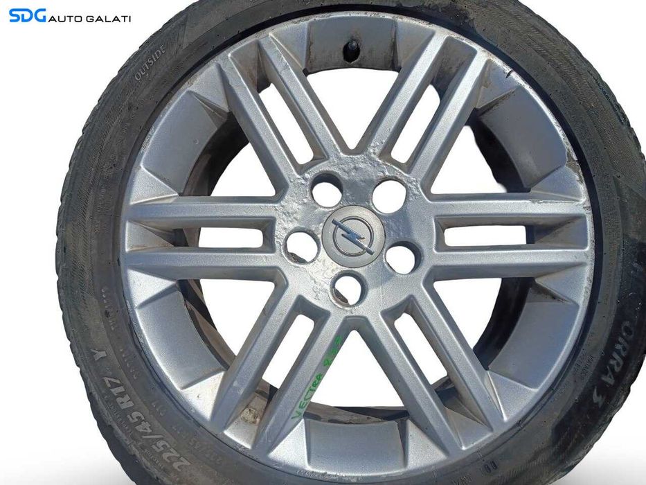 Set 4 Jante Janta Roata Roti Aluminiu 225 45 17 R17 Opel Vectra C 2002 - 2008 (7Jx17H2 ET41) [JNT0015]