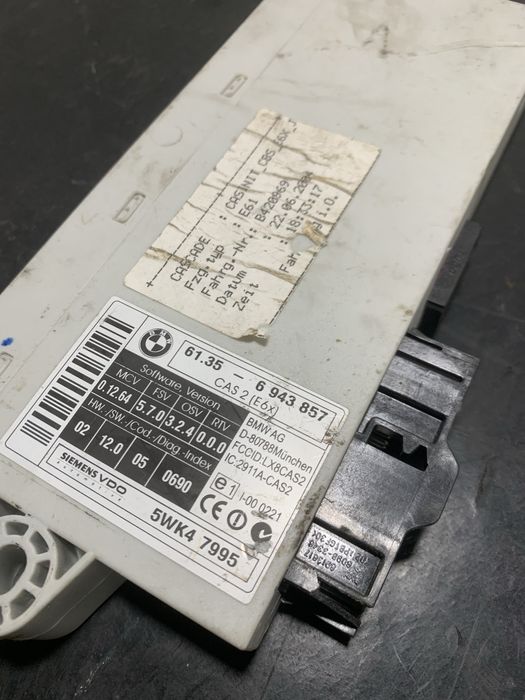 Modul CAS imobilizator BMW Seria 5 E60 E61 | 6943857