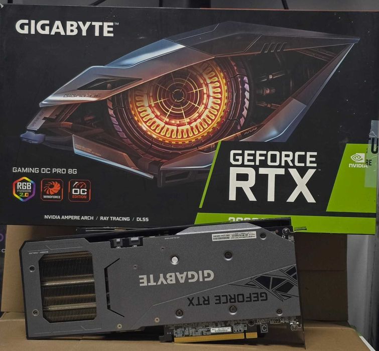 Placa video GIGABYTE GeForce RTX 3060 Ti GAMING OC LHR 8GB GDDR6 256-bit