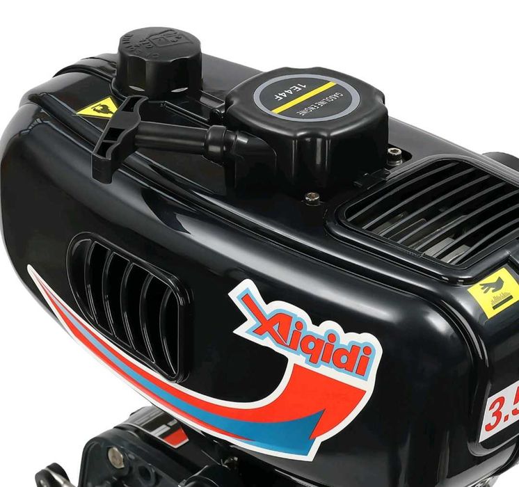 Нов,извънбордов двигател за лодка 3.5кс,къс ботуш,2Т,52 кубика