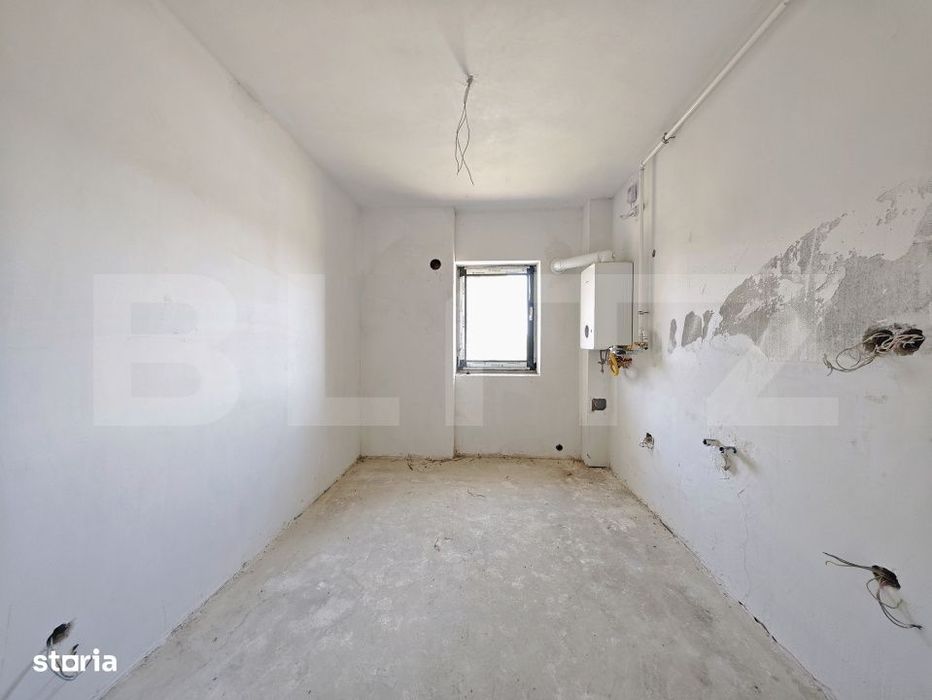 Apartament nou, semifinisat, cu 2 camere in Oradea