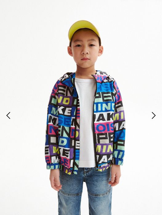 Reserved комплект многоцветно яке и тениска р-р 152- 158 см.