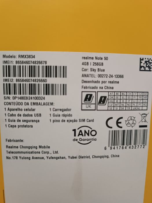 Телефон Note 50 новый