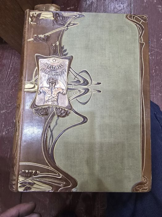 Set de 3 volume antice "Weltall und Menschheit" - Hans Kraemer



---