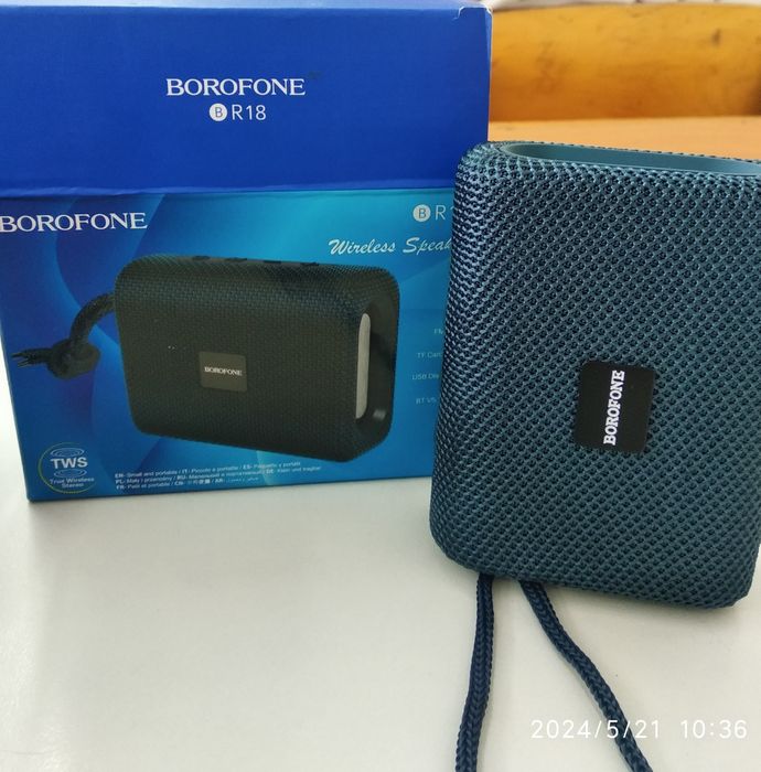 новая калонка borofone r18