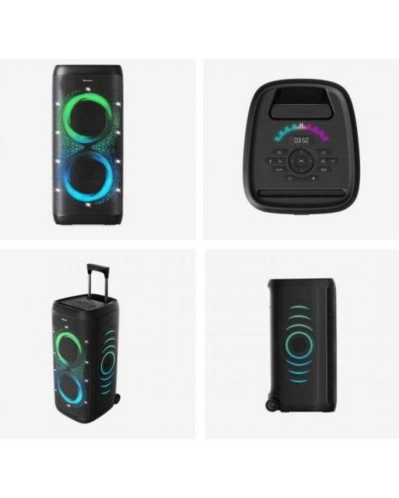 Нова Bluetooth тонколона/аудио система Hisense - HP500 Party Thunder 620 W