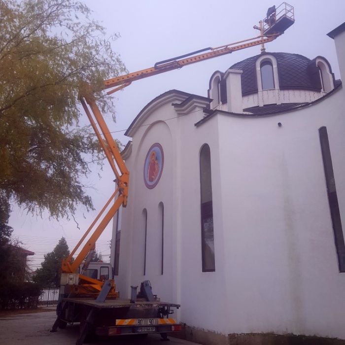 Автовишка 25 метра под наем за Пловдив и региона вишка АЛЕГРЕТРАНС