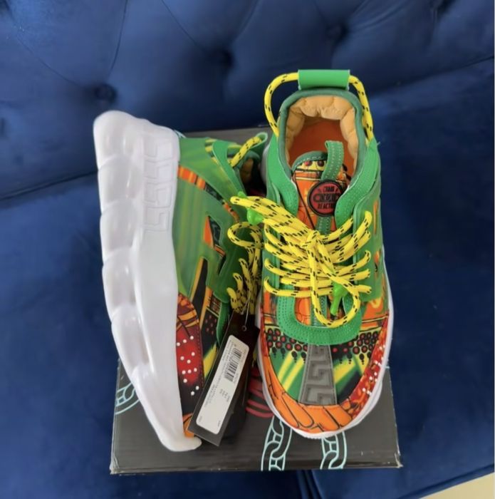 Vand versace green multicolor. Orice marime pe stoc