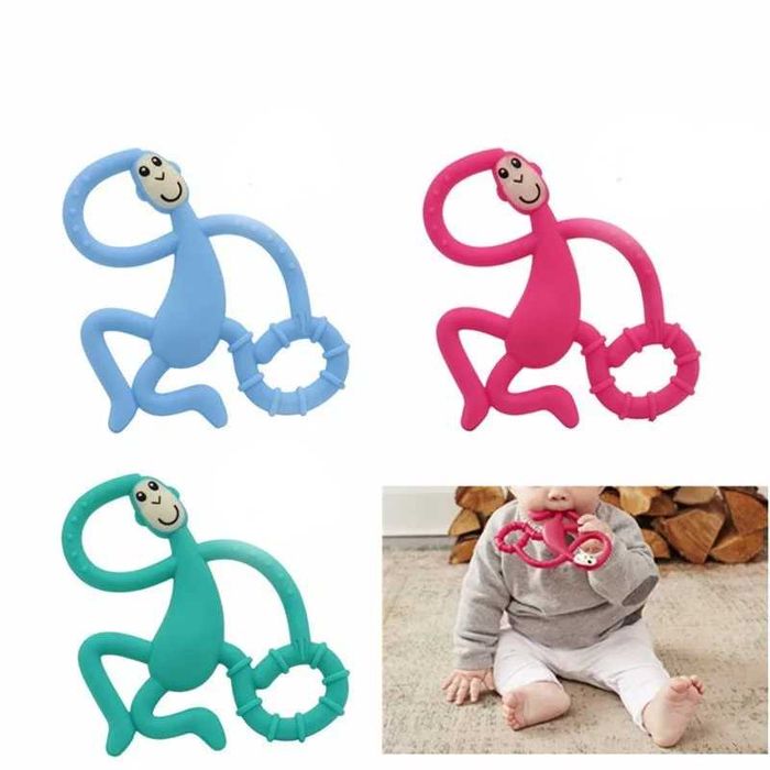 Jucarie maimuta dentitie din silicon