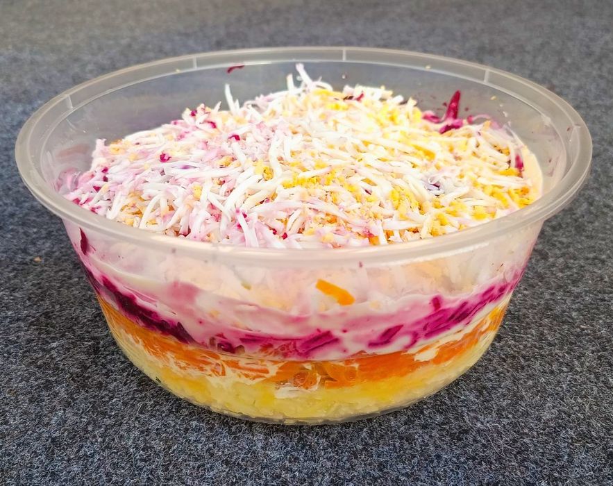 Салаты 1 кг. К новогоднему столу. Выгодные цены. Доставка по Ташкенту