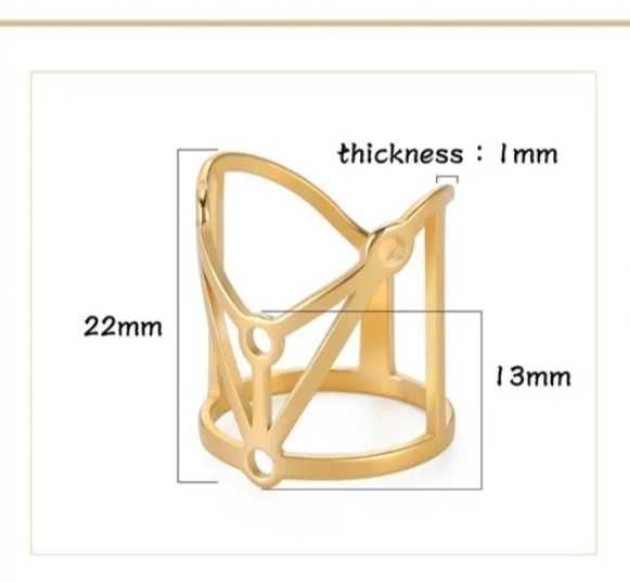 Пръстен унисекс- имитациионна бижутерия