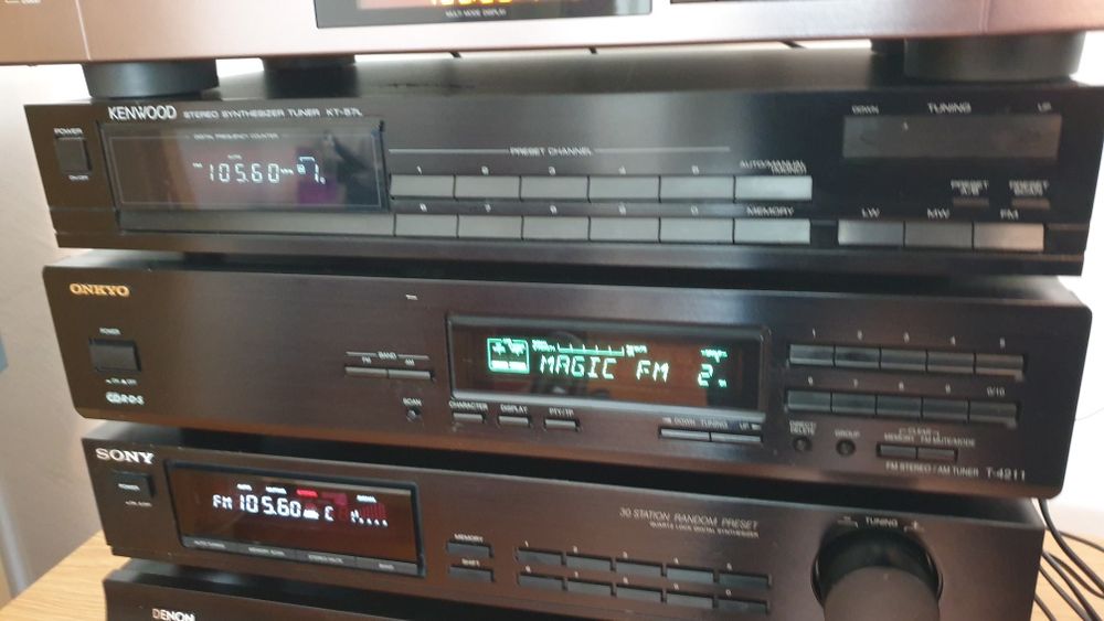 Tuner Denon, Onkyo, Pioneer, Yamaha, JVC, Uher