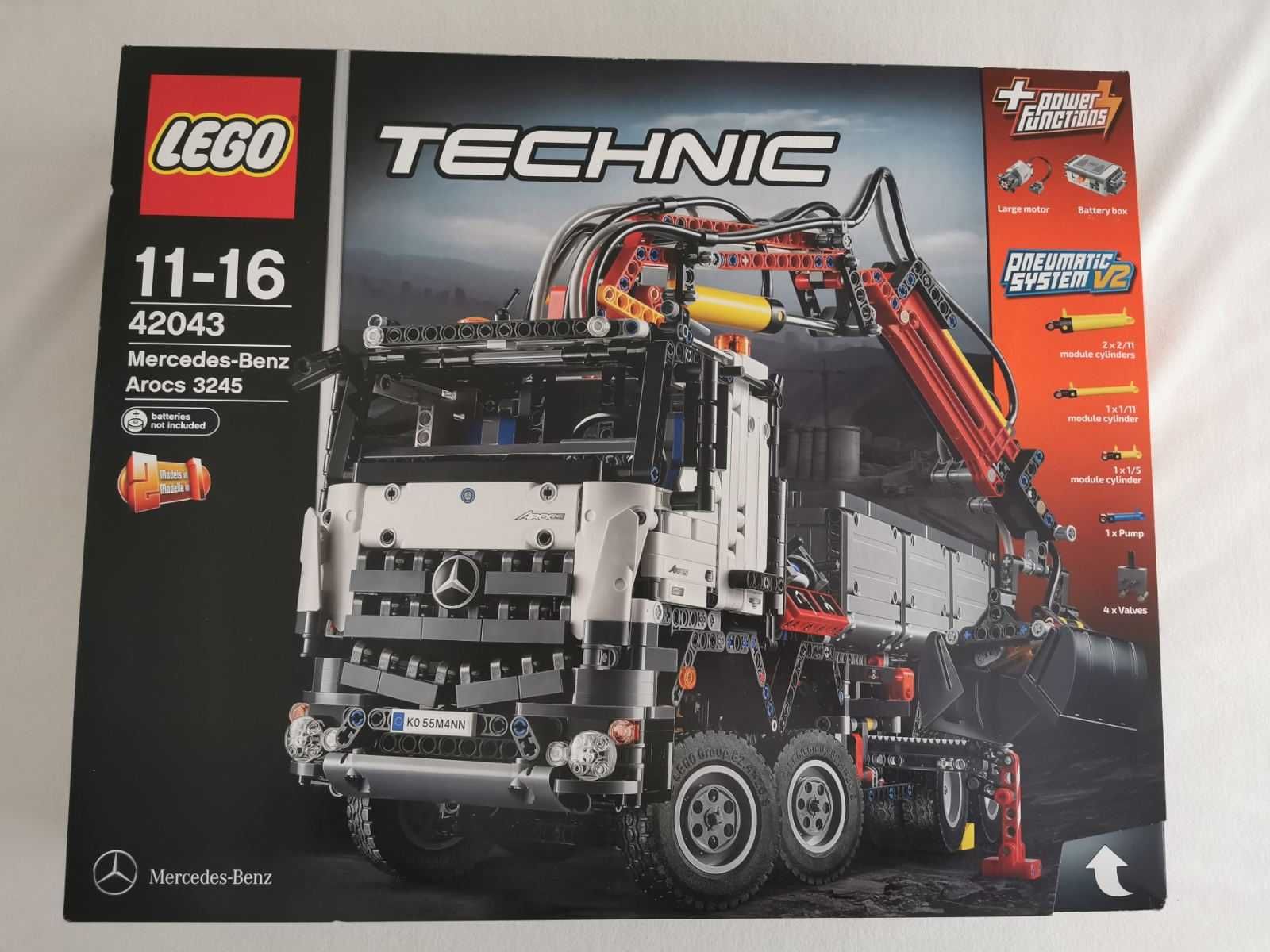Lego 42043 Technic Мерцедес камион Арокс 3245 ЛЕГО ТЕХНИК неотварян гр ...