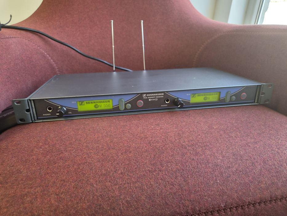 Sennheiser EW 550  receiver dublu