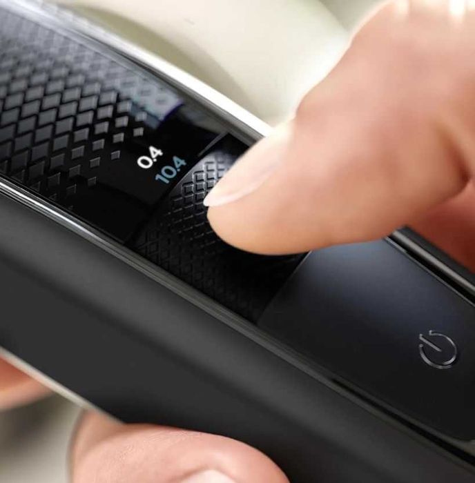 Aparat de tuns barba Philips BT5515/20, 40 de setari 0.4-20 mm, husa