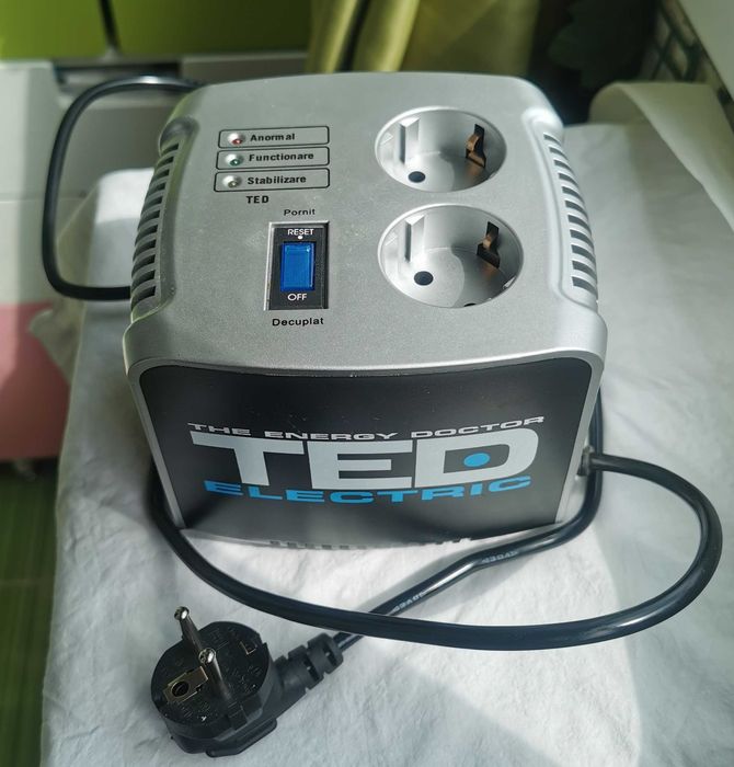 Stabilizator de tensiune TED Electric ideal pentru centrale termice