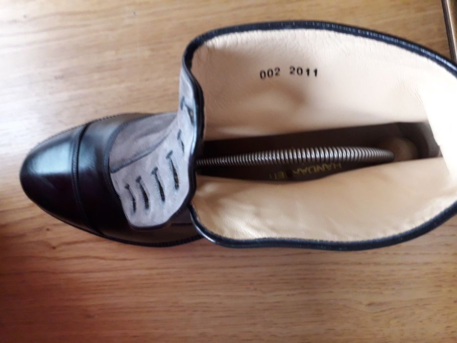 Pantofi premium NOI ridicați pe gleznă unicat 45,5 făcuți pe comandă