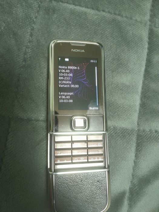 Продам Nokia.8800 original Art Saphire