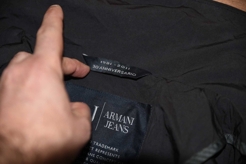 Armani 30 aniversary оригинално мъжко яке пролет есен размер 50
