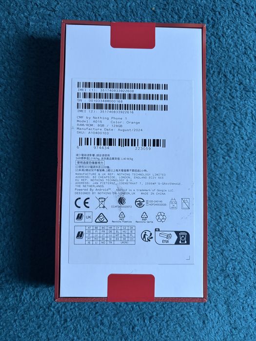 Telefon mobil CMF Mobile 1 dual sim. 8gb RAM.