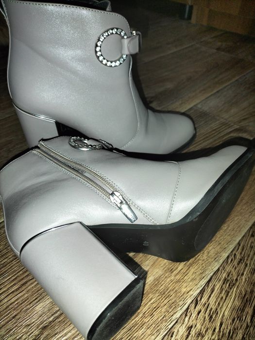 Полусапожки кожа