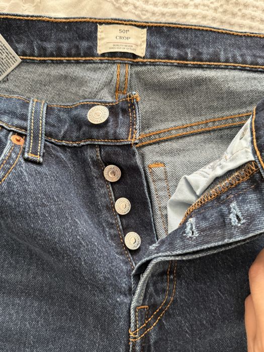 джинсы Levi’s 501 crop